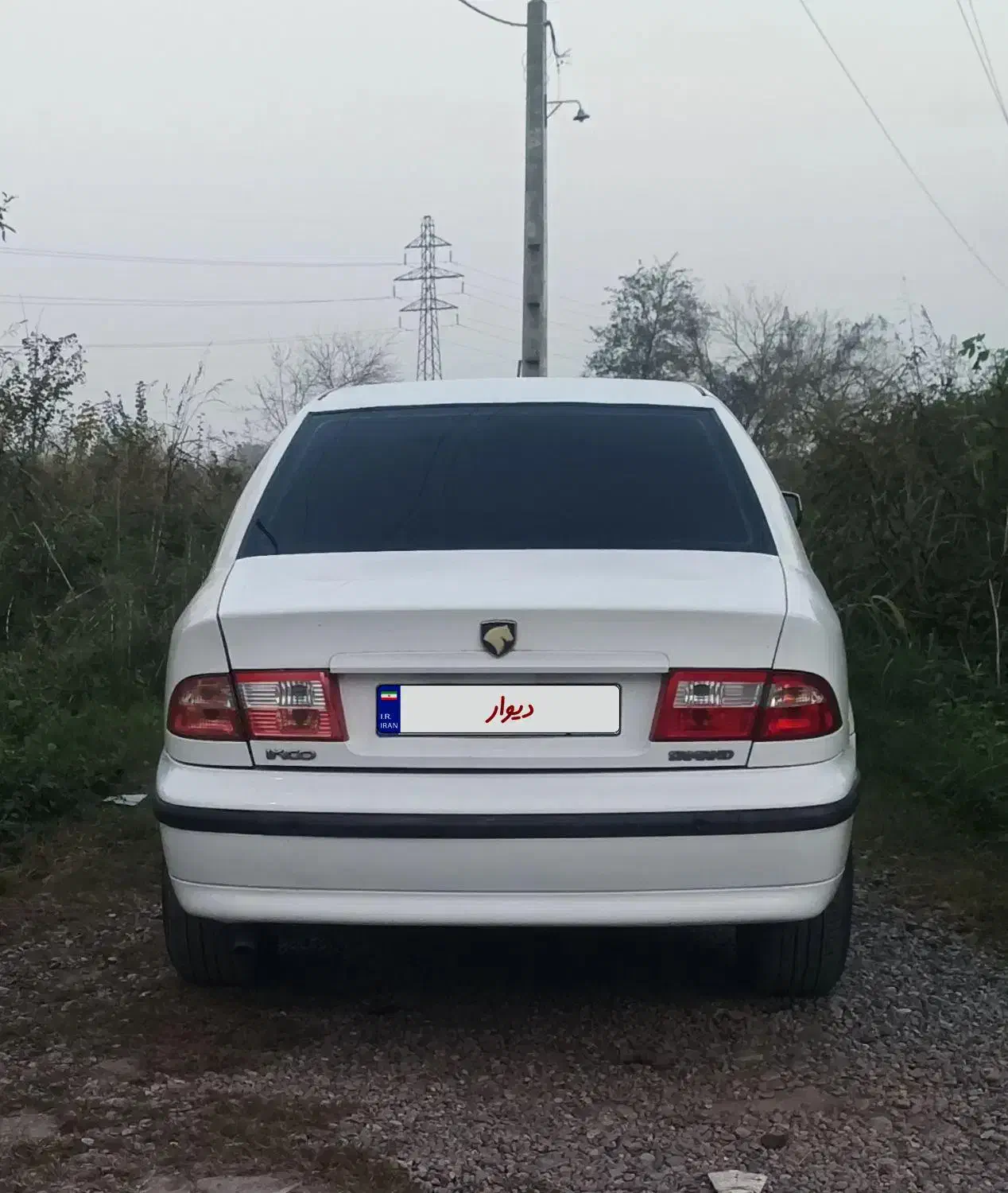 فروش خوردو سمند مدل ۹۴ رنگ سفید|خودرو سواری و وانت|رشت, آب و برق|دیوار