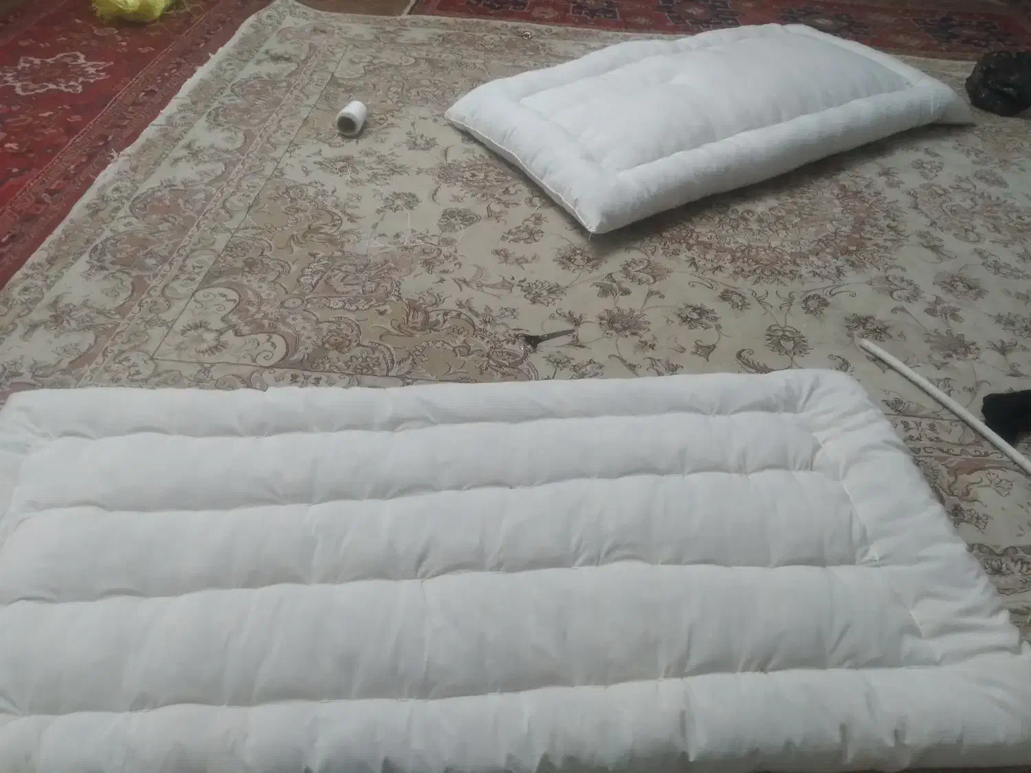 دوخت لحاف وتشک بالش با بهترین قیمت تشک طبی وبالش|رختخواب، بالش، پتو|اهر, |دیوار