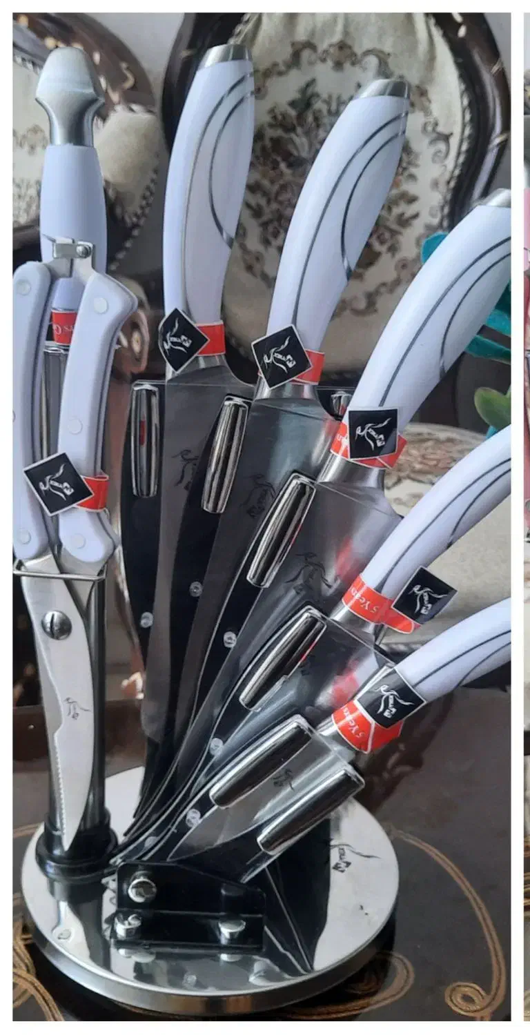 سرویس کارد وساطور وینکس|ظروف پختوپز|اصفهان, شاهد|دیوار