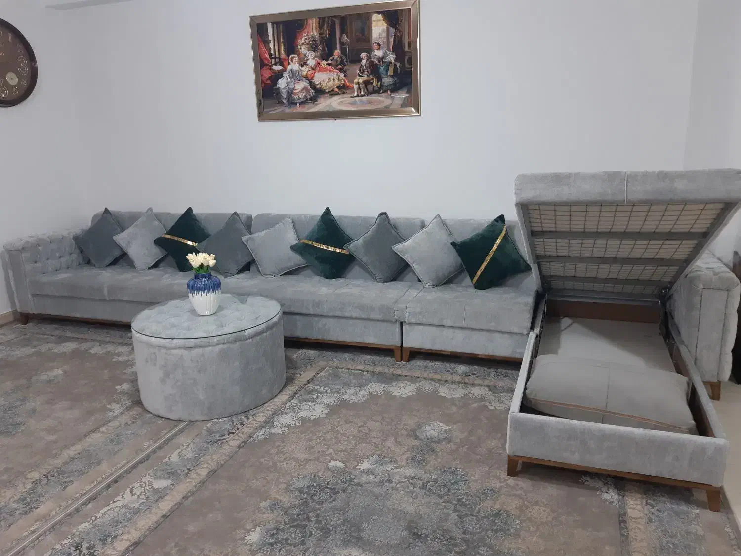 مبل تختخوابشو نیکان|مبلمان خانگی و میز عسلی|پاکدشت, خاتون آباد|دیوار