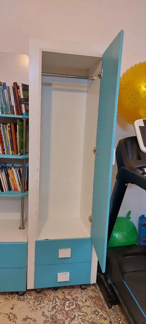 کمد و تخت نوجوان|تخت و سرویس خواب|خمین, |دیوار