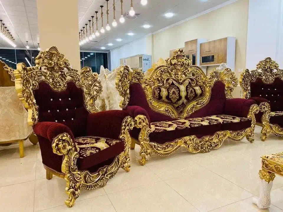 مبلمان استیل سلطنتی مدل جام|مبلمان خانگی و میز عسلی|سبزوار, قاضی زاد|دیوار