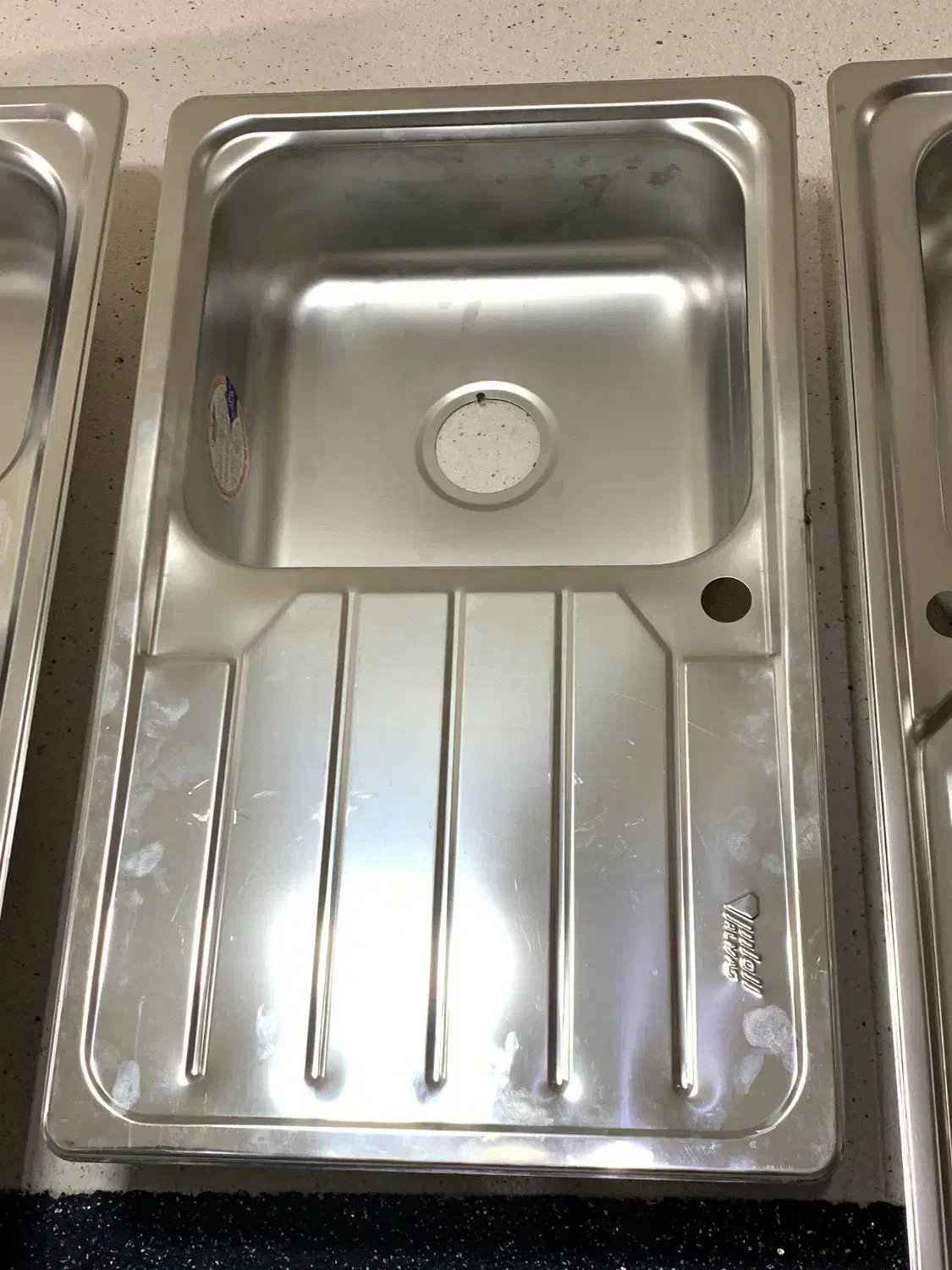 سینک استیل هشتاد سانتی|مصالح و تجهیزات ساختمان|ارومیه, |دیوار