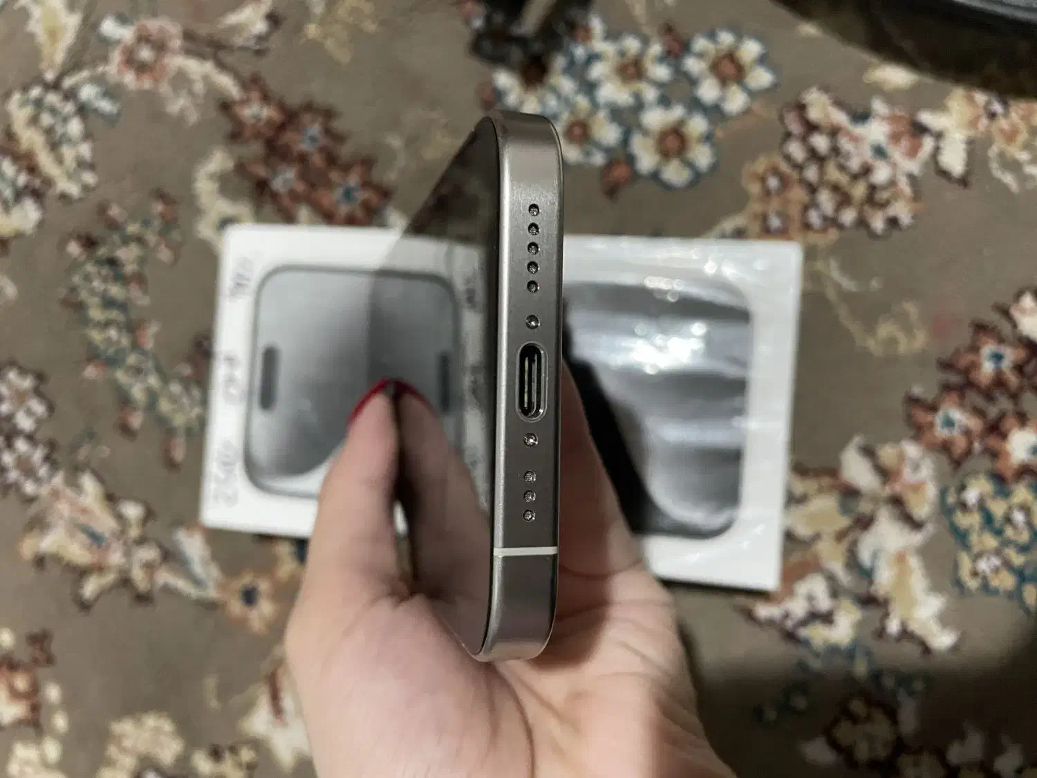 آیفون 15پرو 256 آکبند|موبایل|قرچک, مهدیه|دیوار