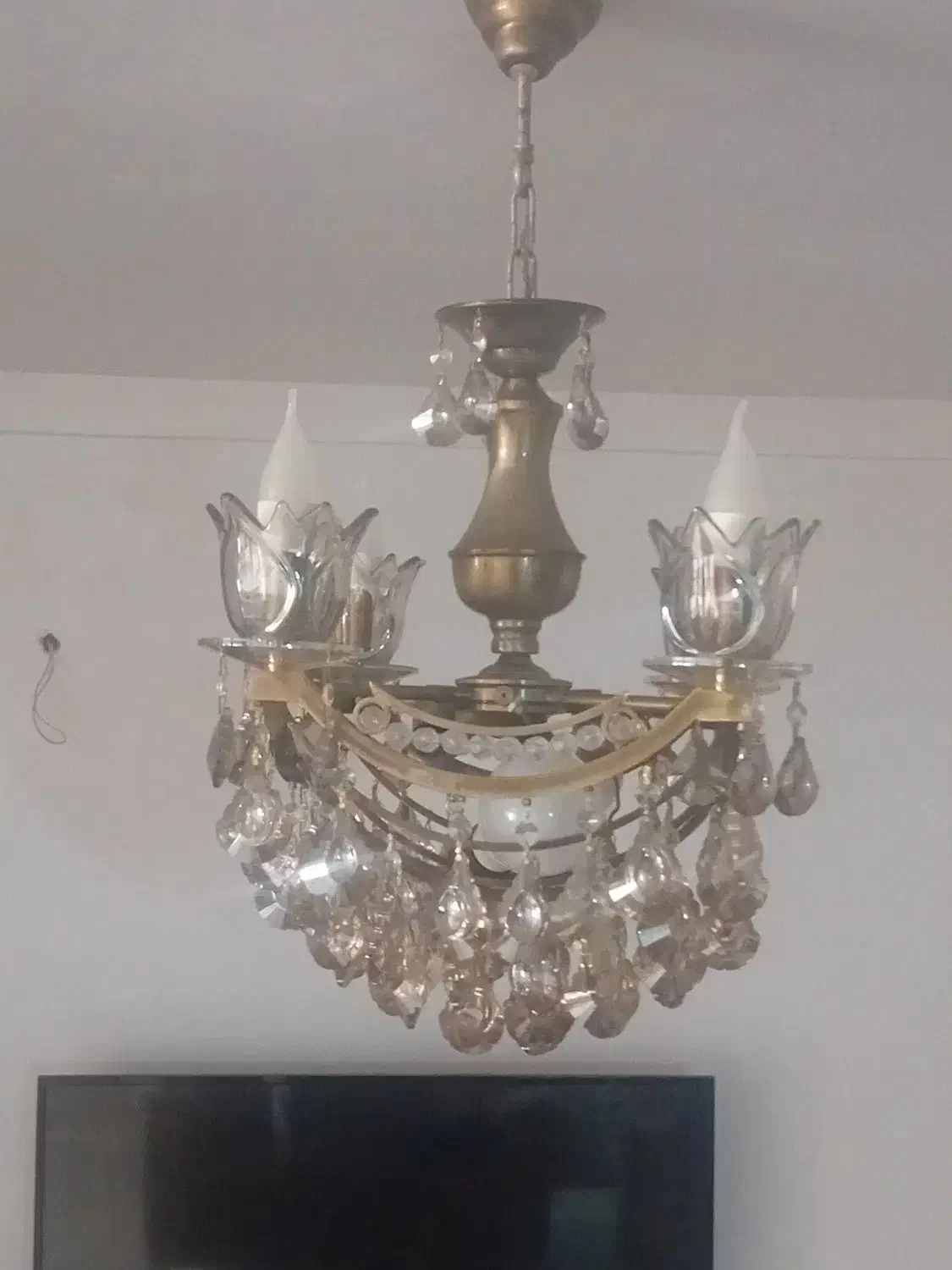 لوستر|لوستر و چراغ آویز|همدان, |دیوار