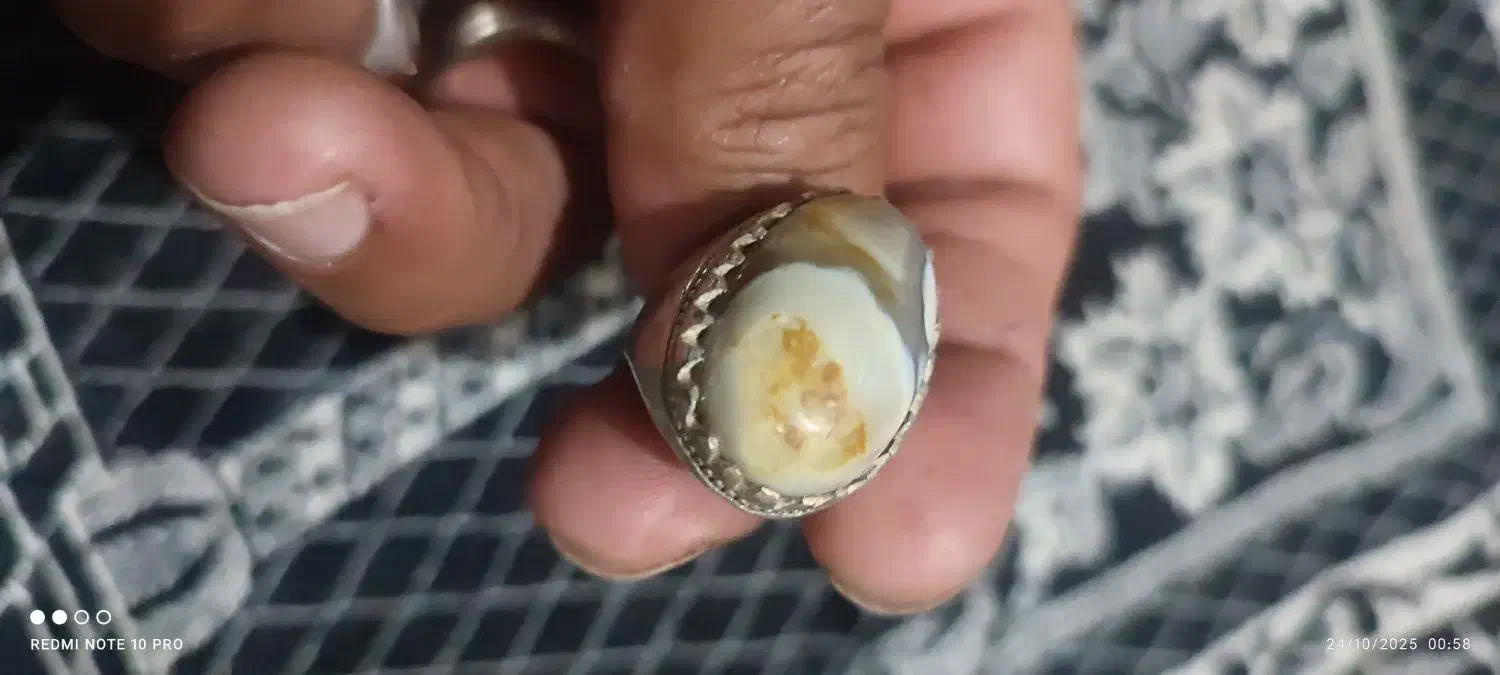 انگشتر عقیق سلیمانی اصل|جواهرات|اهواز, حصیرآباد|دیوار