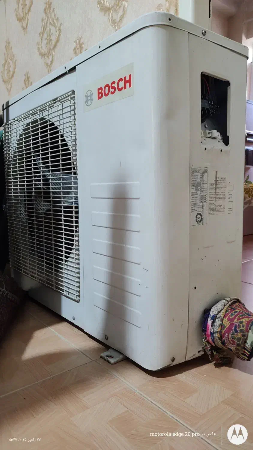 کندانسور 24000 موتور سوخته|کولر گازی و فنکوئل|ساری, |دیوار