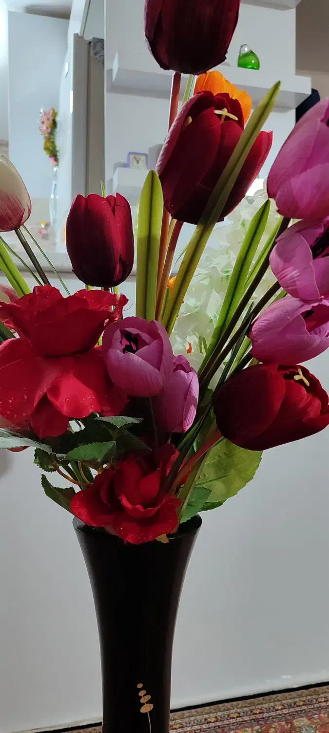 گل و گلدان|گل مصنوعی|کرج, گوهردشت|دیوار