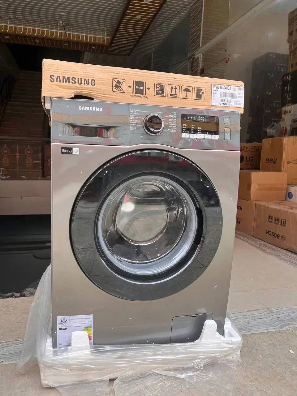 ماشین لباسشویی 8 کیلویی سامسونگ|ماشین لباسشویی و خشک‌کن لباس|رشت, چمارسرا|دیوار