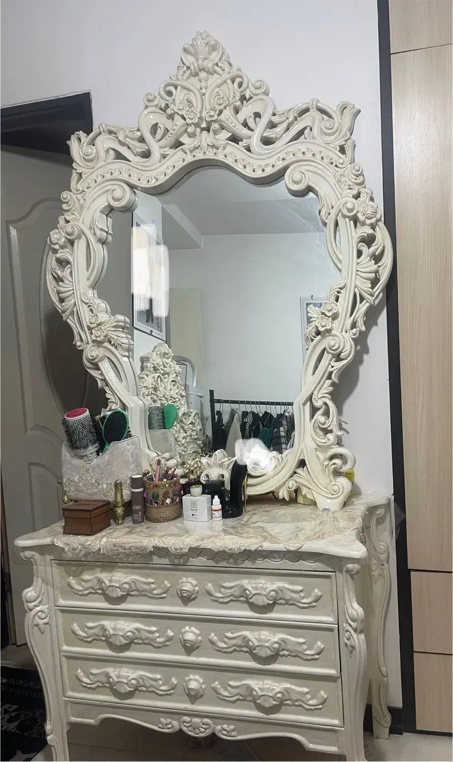 تخت تمام چوب دو نفره|تخت و سرویس خواب|ورامین, ورامین|دیوار