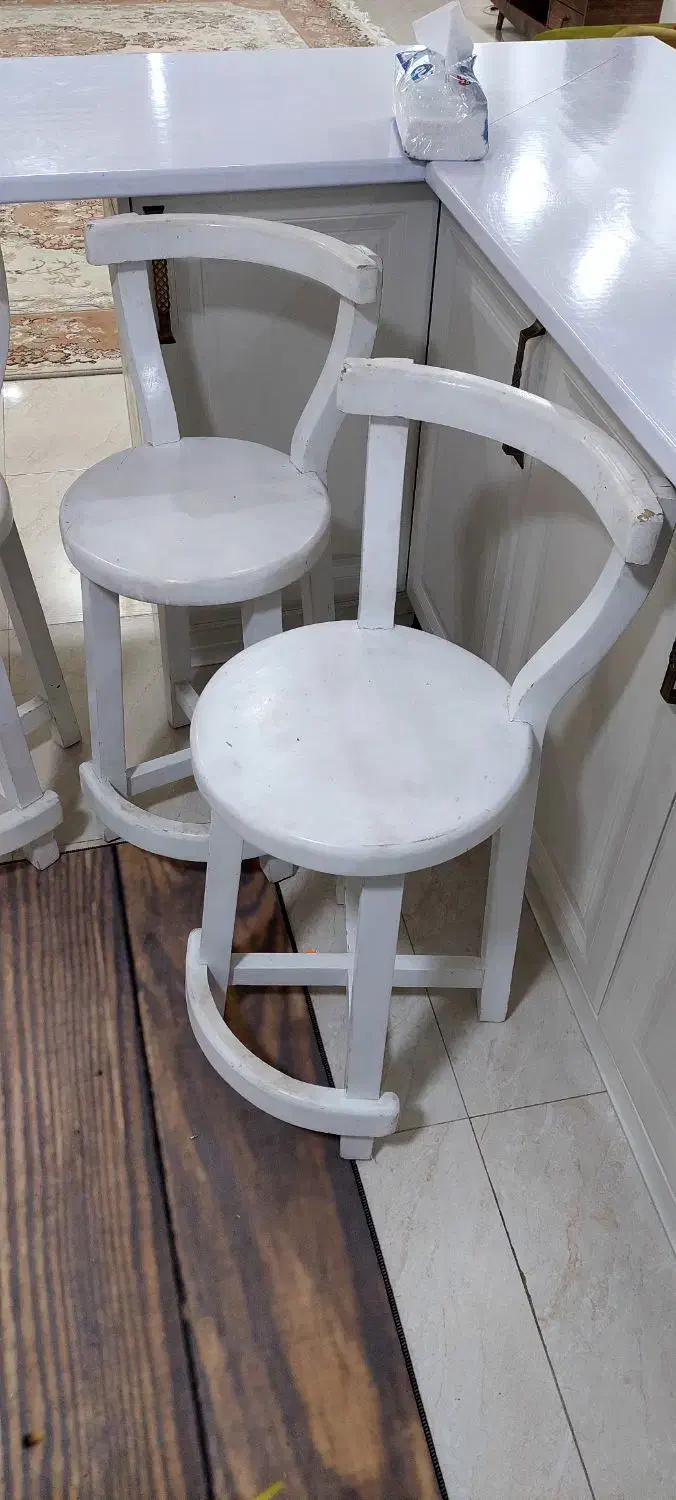 صندلی اپن|میز و صندلی غذاخوری|شیراز, شهرک فرهنگیان|دیوار