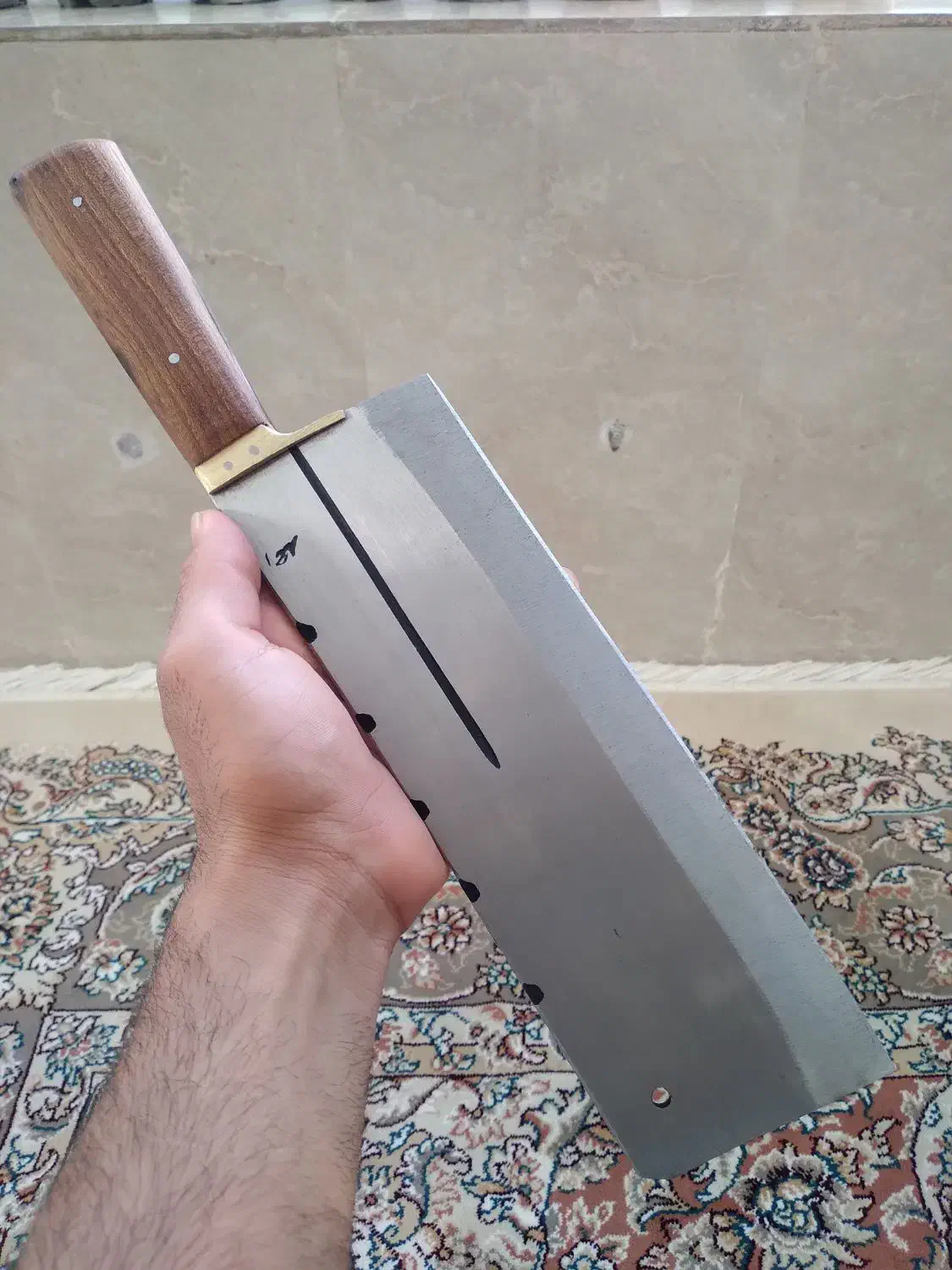 ساطور به شرط اهن بر|ظروف پخت‌وپز|خمین, |دیوار