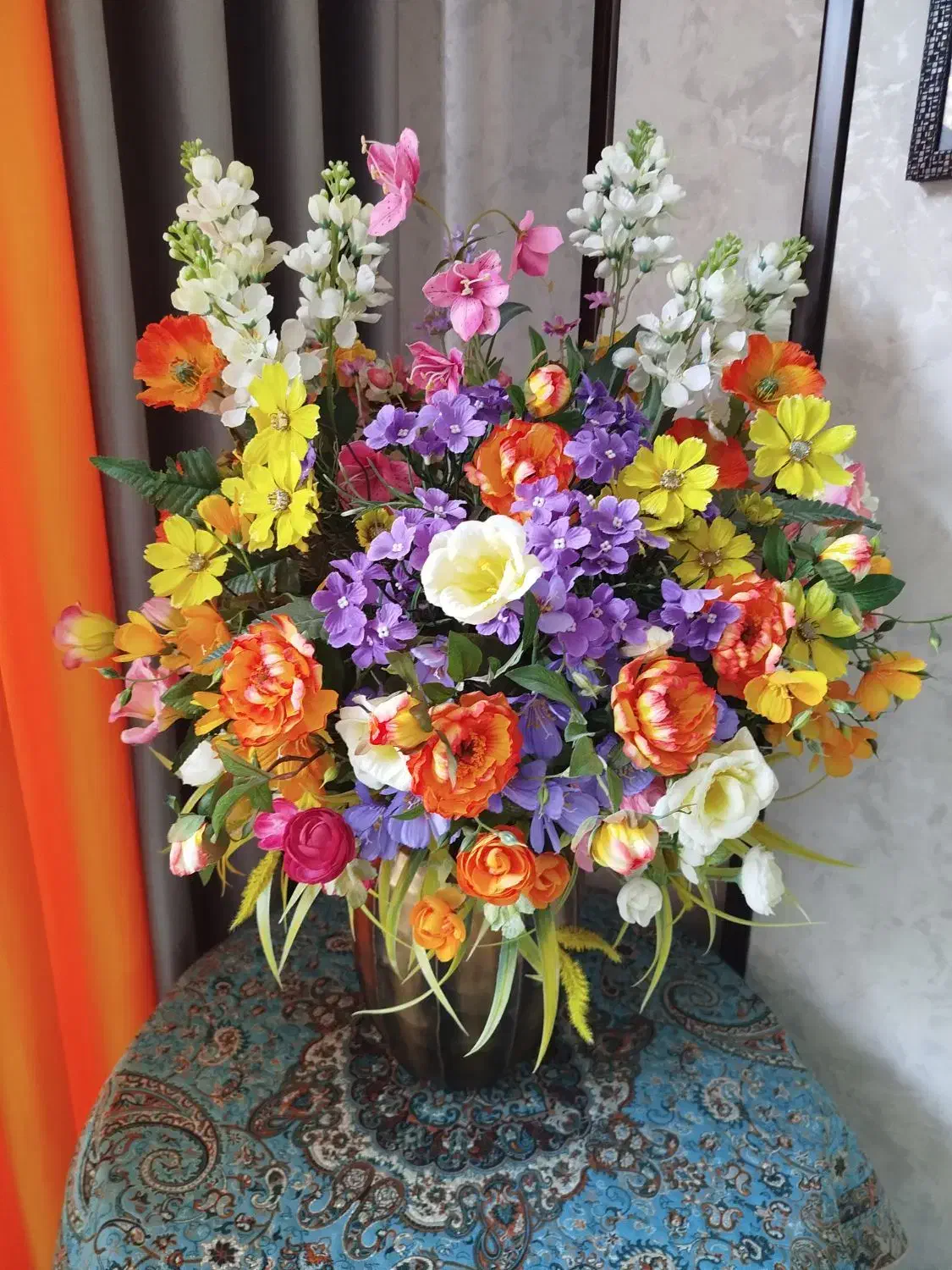 گل و گلدان|گل مصنوعی|اصفهان, بهارستان|دیوار