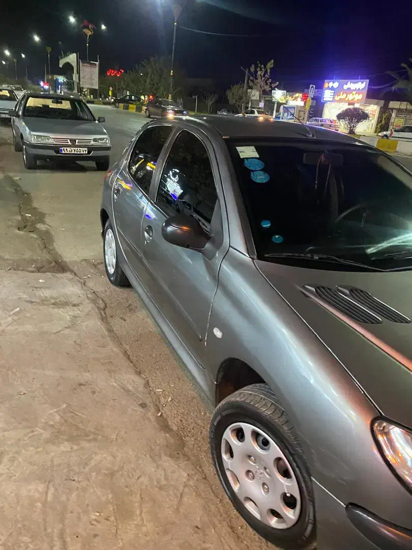 فروش خودرو206نوک مدادی بسیار زیبا|خودرو سواری و وانت|بهشهر, |دیوار