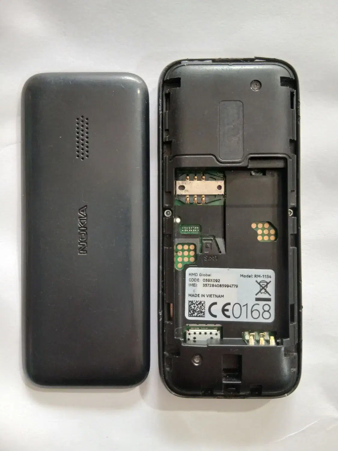 نوکیا اصلی۱۰۵تک سیم سری اول|موبایل|قائمشهر, |دیوار