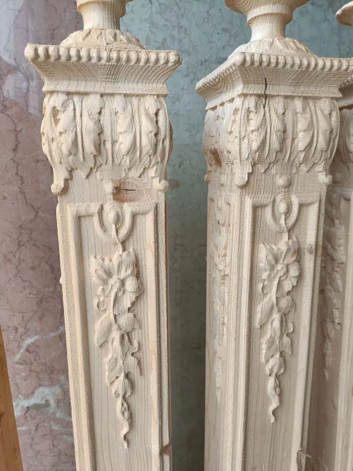 نرده چوبی و ایستگاه چوبی روسی|خدمات پیشه و مهارت|خاوران, |دیوار