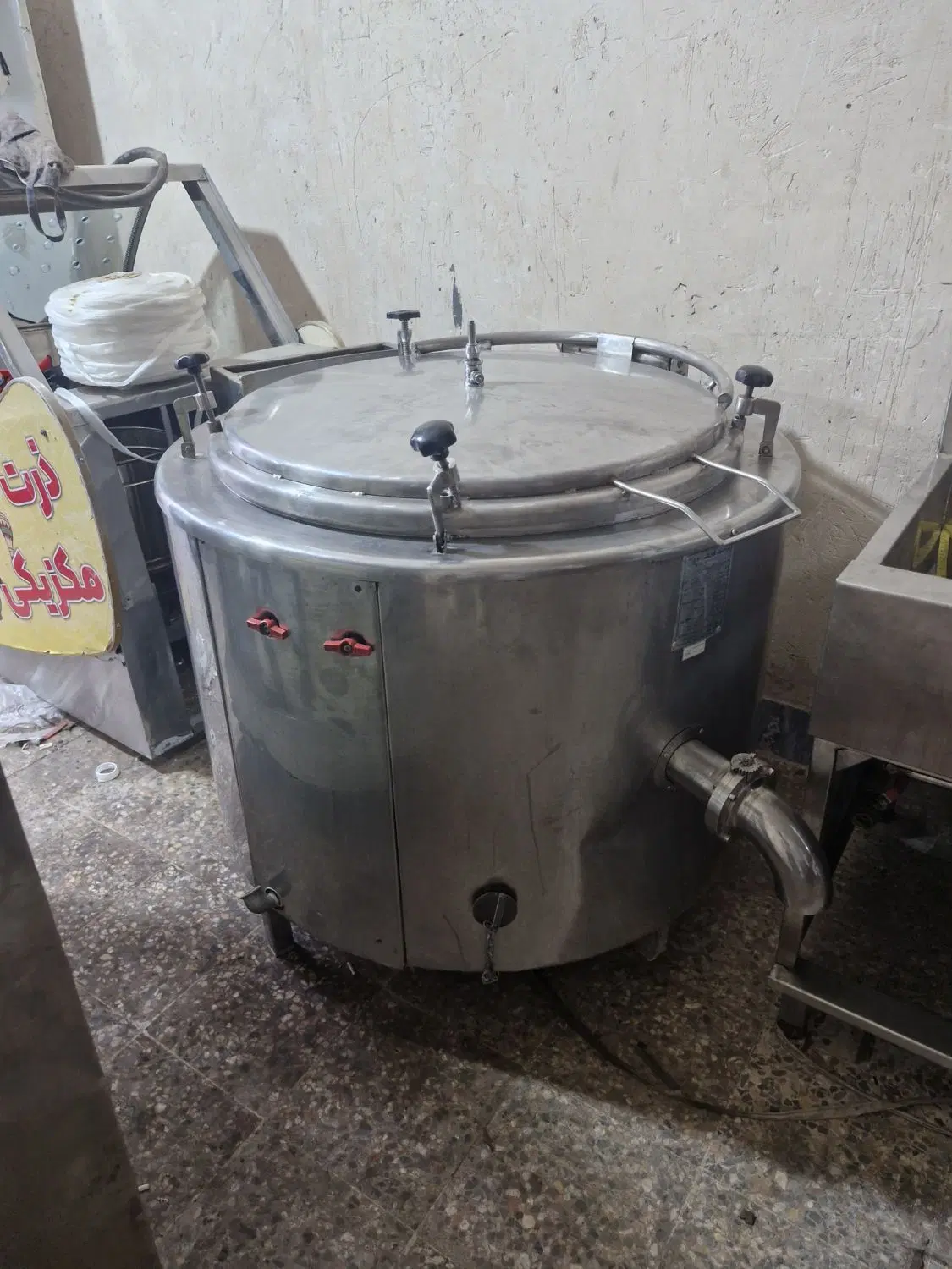 دیگ صنعتی چلوپز شرکتی ( طبخ ماشین )|کافیشاپ و رستوران|تهران, تهرانسر مرکزی|دیوار