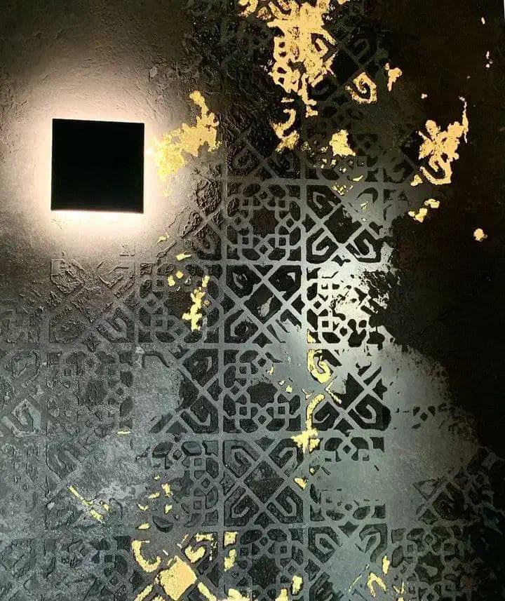 نقاشی کلاسیک/پتینه و میکروسمنت/با ضمانت ۱۰سال|خدمات پیشه و مهارت|کلارآباد, |دیوار