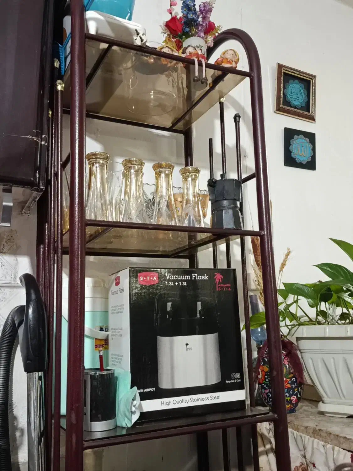 پایه دکوری فرفوژه سالم|کتابخانه، شلف، قفسه‌های دیواری|مشهد, بهمن|دیوار