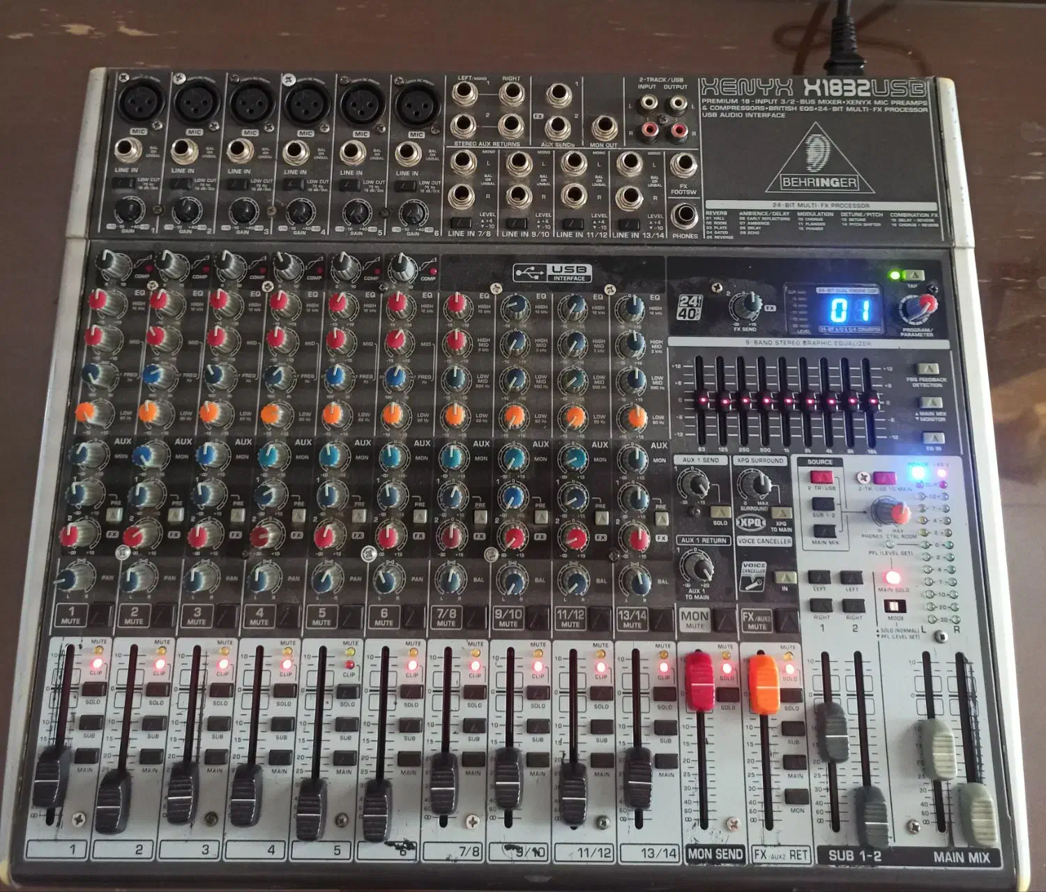 میکسر بهرینگر H1832UsB|سیستم صوتی خانگی|کرمان, |دیوار