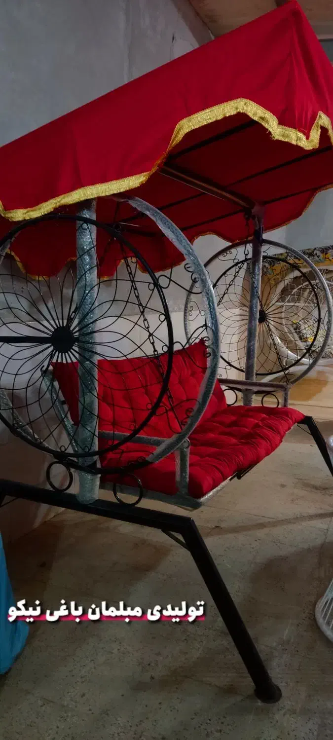 تاب باغی ویلایی/مدل گل برگی ست ۳نفره و ۲نفره|مبلمان خانگی و میز عسلی|گرگان, |دیوار