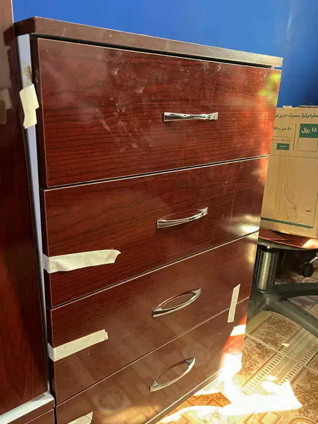 دراور و آینه|جاکفشی، کمد، دراور|آستانه اشرفیه, |دیوار