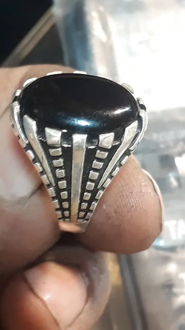 انگشتر نقره موکل و مهره ارسال داریم سرتاسر ایران|جواهرات|بیرجند, |دیوار