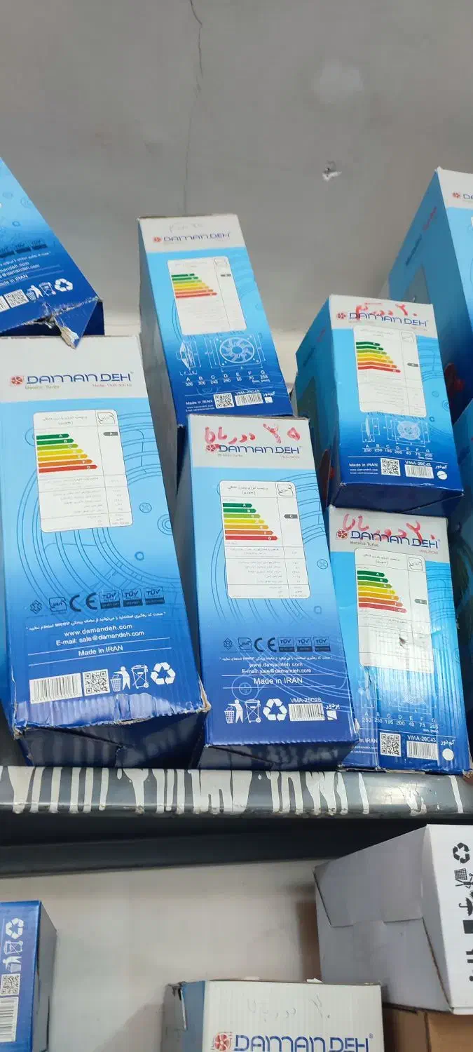 فن صنعتی و خانگی|پنکه و تصفیه‌کنندهٔ هوا|اسلام‌‌آباد غرب, |دیوار