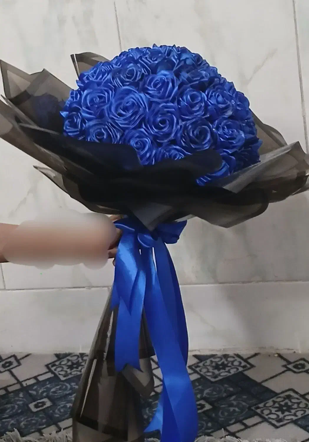 دسته گل روبانی|گل مصنوعی|نیشابور, فردوسی جنوبی|دیوار