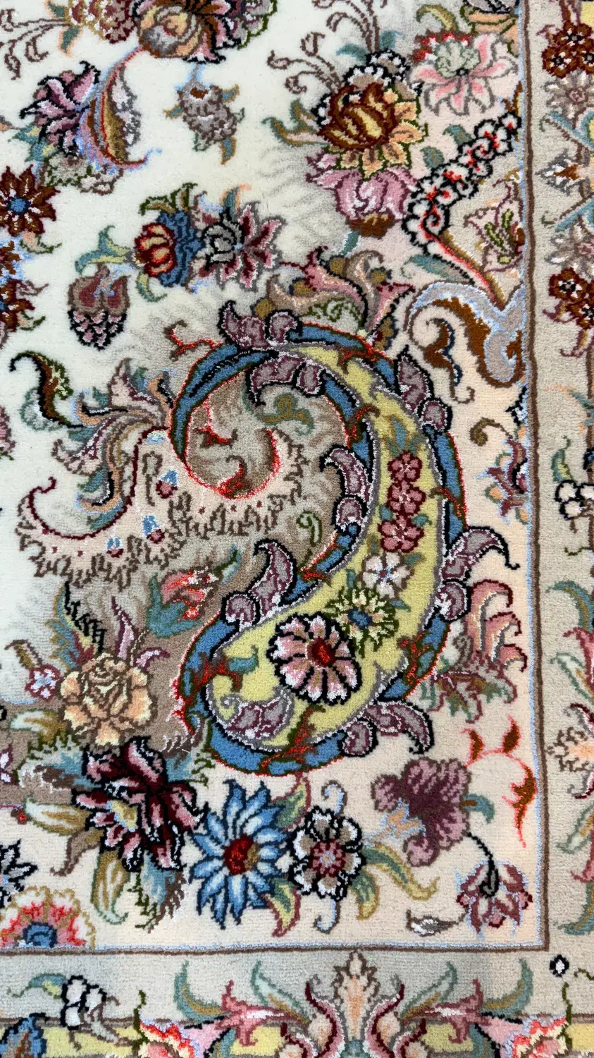 فرش دستباف ۶ متری تبریز گل ابریشم|فرش|تهران, الهیه|دیوار