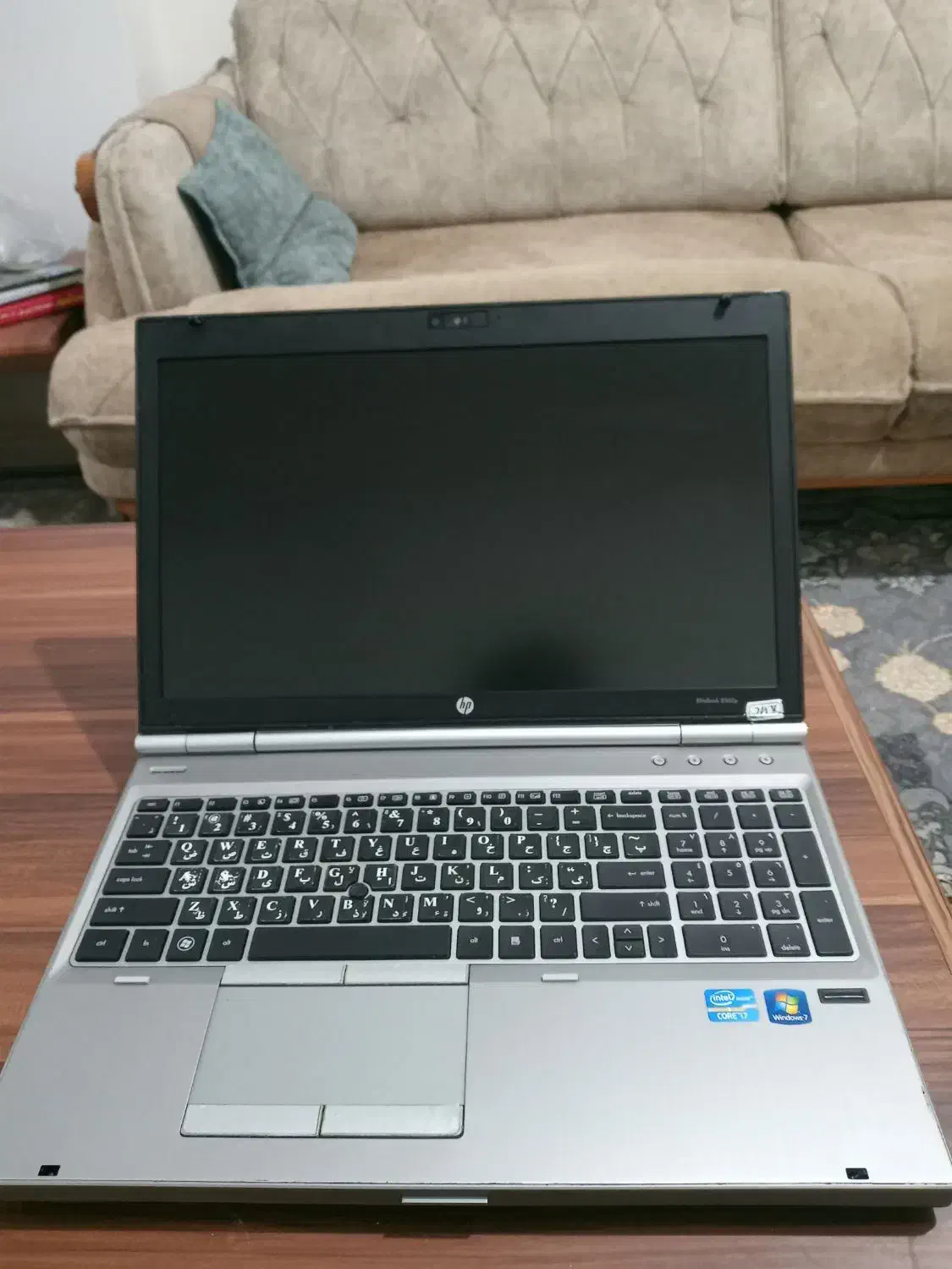 لبتاپ hp8560 قیمت مناسب|رایانه همراه|گرمسار, |دیوار