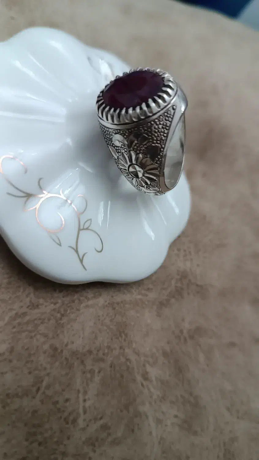 انگشتر یاقوت برمه|جواهرات|کرمانشاه, |دیوار