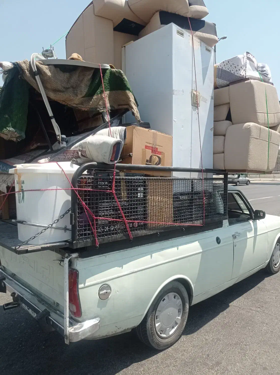 حمل بار با وانت کفی مبلی|خدمات حمل و نقل|چهارباغ, |دیوار