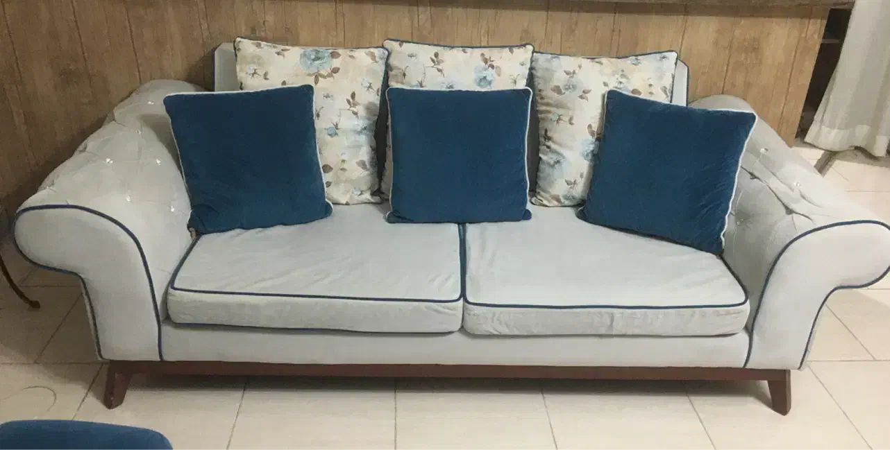 مبل ۷نفره سالم|مبلمان خانگی و میز عسلی|تهران, شهرک فرهنگیان|دیوار