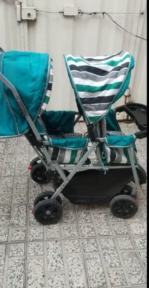 کالسکه دوقلو|کالسکه و لوازم جانبی|ساوه, |دیوار