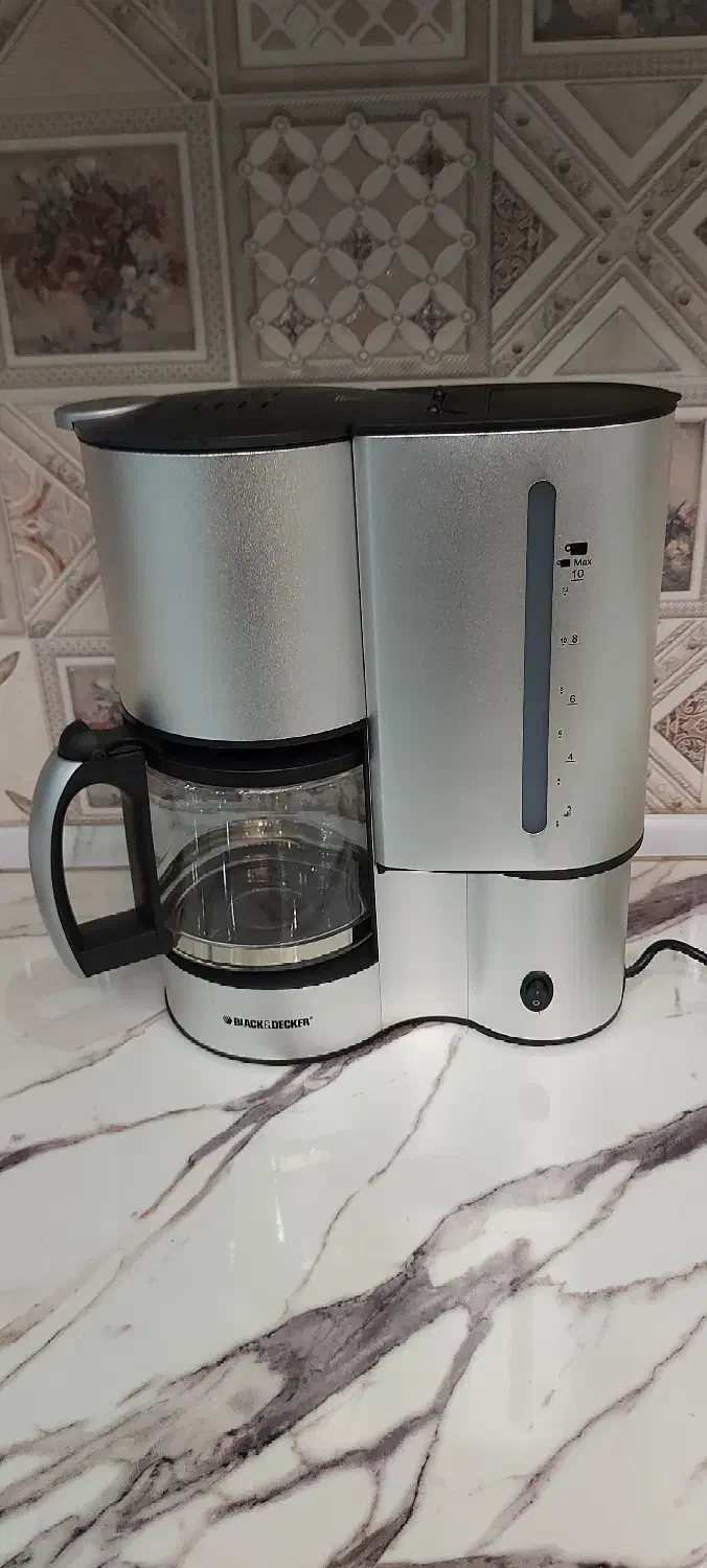 قهوه ساز آمریکایی بلک اند دکر|سماور، چای‌ساز، قهوه‌ساز|اشتهارد, |دیوار