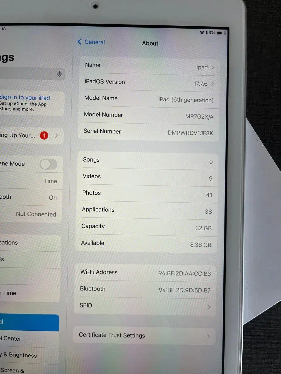 ipad 6، آیپد نسل 6|تبلت|تهران, مرزداران|دیوار