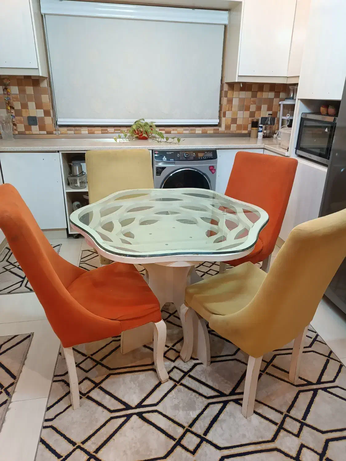 میز ناهارخوری|میز و صندلی غذاخوری|خرمآباد (تنکابن), |دیوار