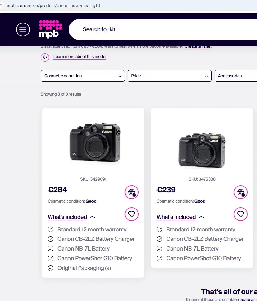 دوربین عکاسی دیجیتال ژاپنی Canon PowerShot G10|دوربین عکاسی و فیلمبرداری|تهران, نجات اللهی|دیوار