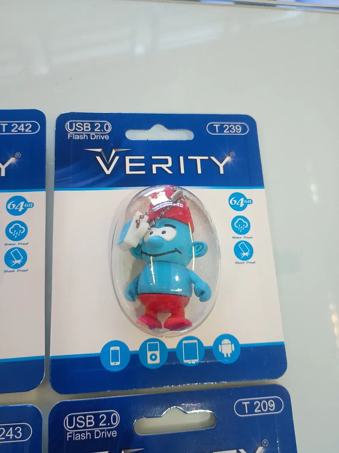 فلش مموری عروسکی 64 گیگ برند verity . گارانتی|لوازم جانبی موبایل و تبلت|یزد, |دیوار