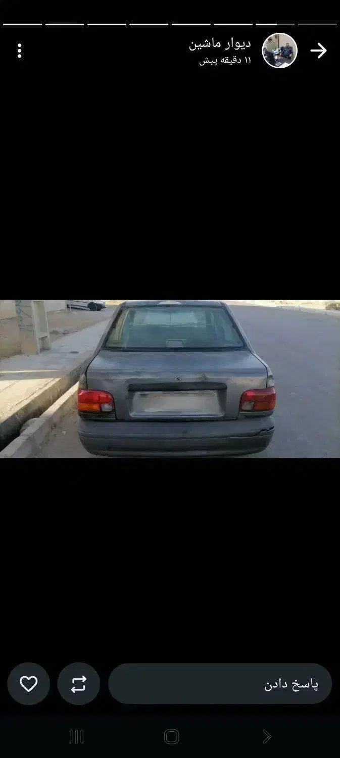 پراید  نوک مدادی مدل ۸۵|خودرو سواری و وانت|بندر امام خمینی, |دیوار