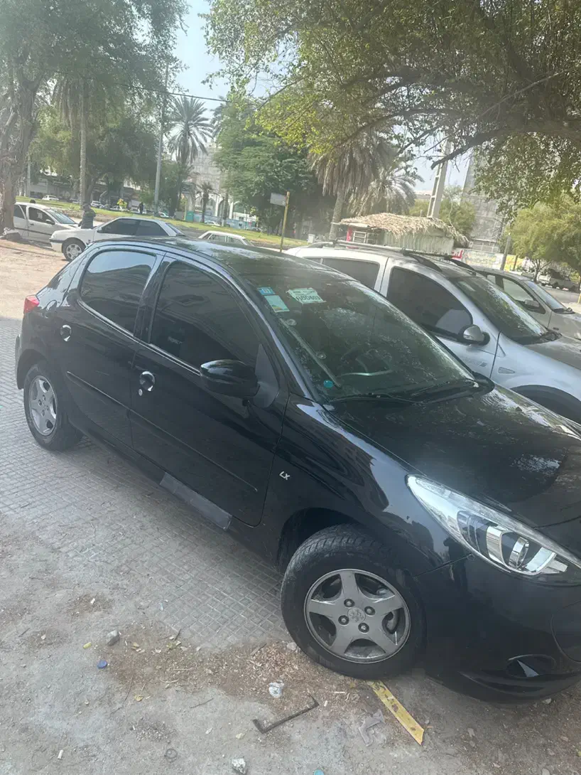 ۲۰۷پانا ارتقایافته مشکی ابنوس|خودرو سواری و وانت|سیرجان, |دیوار