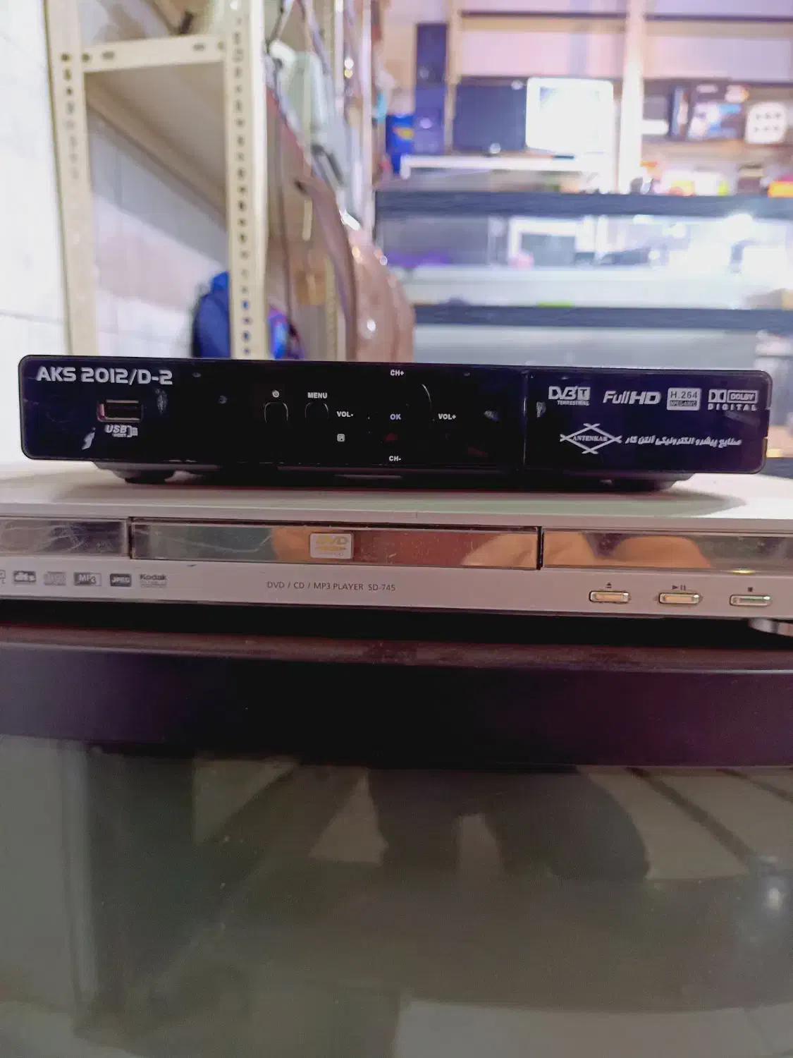 تلویزیون21+گیرنده دیجیتال+دستگاه dvd|تلویزیون و پروژکتور|گرگان, |دیوار