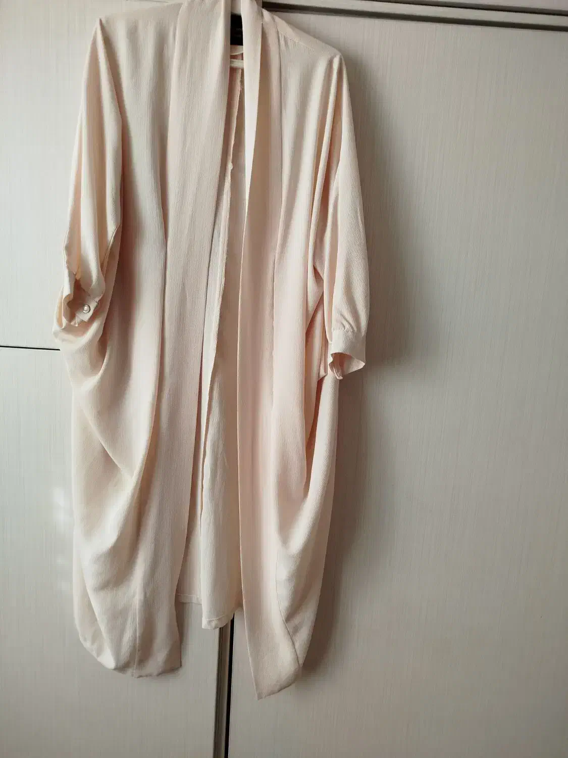 مانتو کتی مرجانی سایز ۴۶|لباس|کرج, المهدی|دیوار