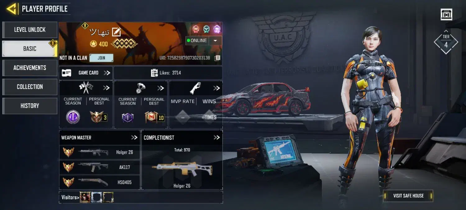 اکانت کلاف|کنسول، بازی ویدئویی و آنلاین|دهگلان, |دیوار