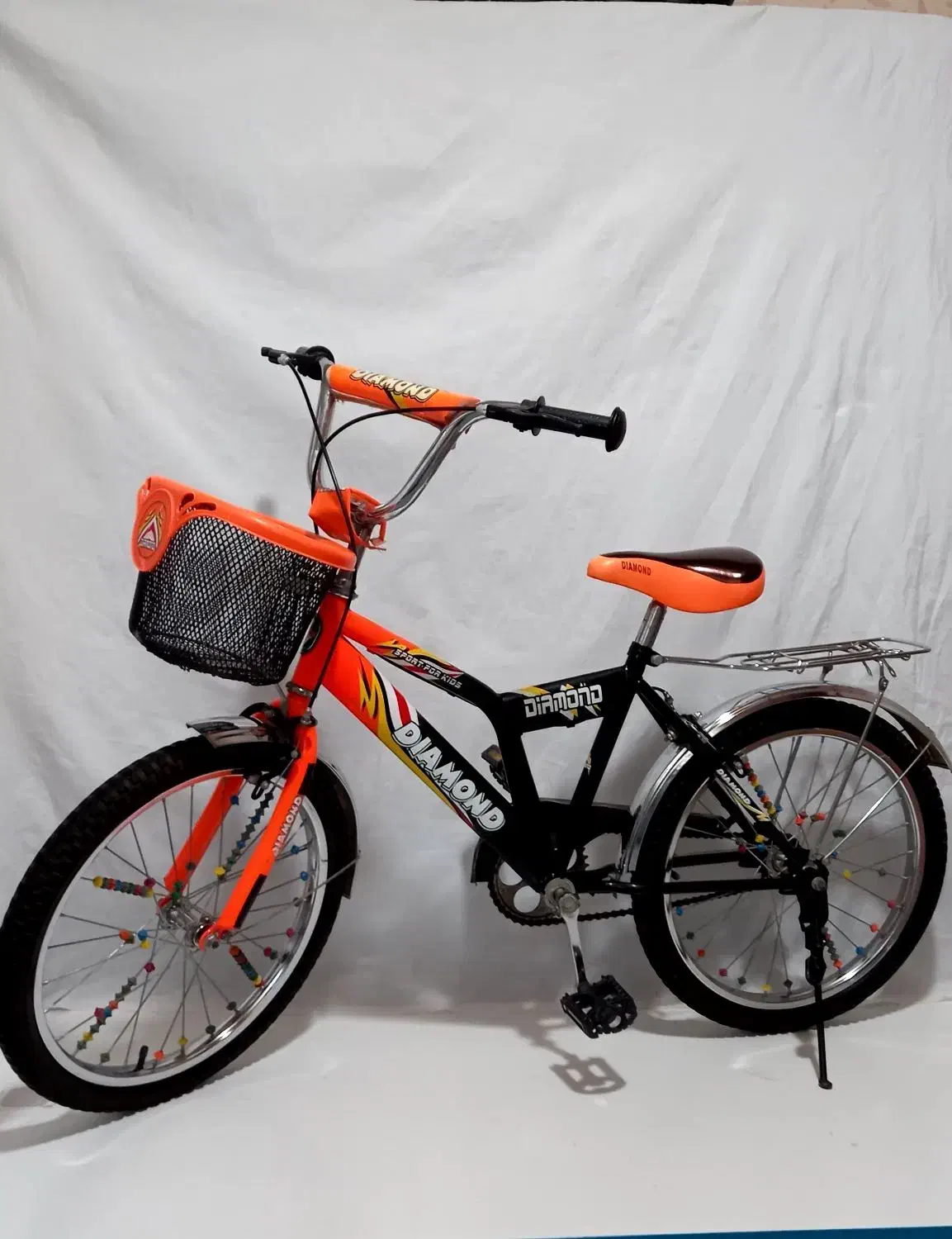 دوچرخه نارنگی سایز۲۰ مشابه آکبند فروشگاه خانگی|دوچرخه، اسکیت، اسکوتر|پرند, فاز ۲|دیوار