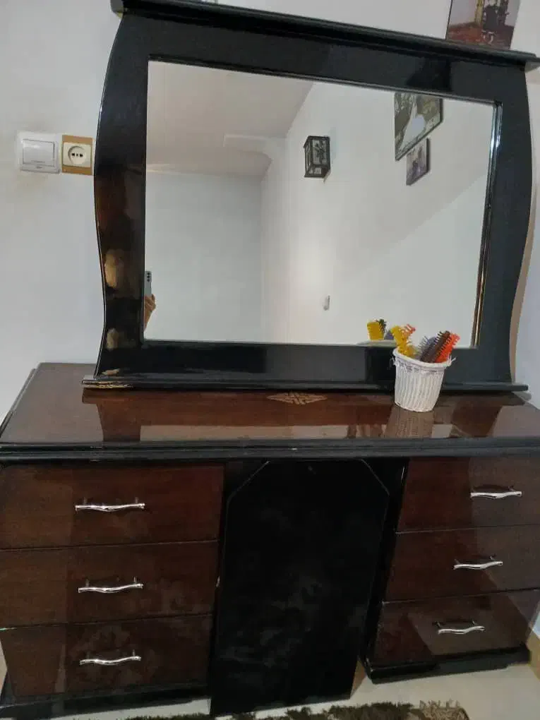 سرویس خواب تمام چوپ|تخت و سرویس خواب|تهران, والفجر (افسریه)|دیوار