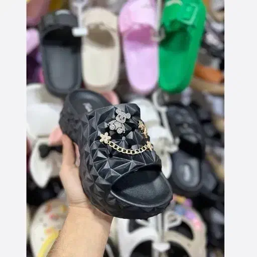 دمپایی مشکی سایز ۳۸|کیف، کفش، کمربند|قرچک, شهرک طلائیه|دیوار