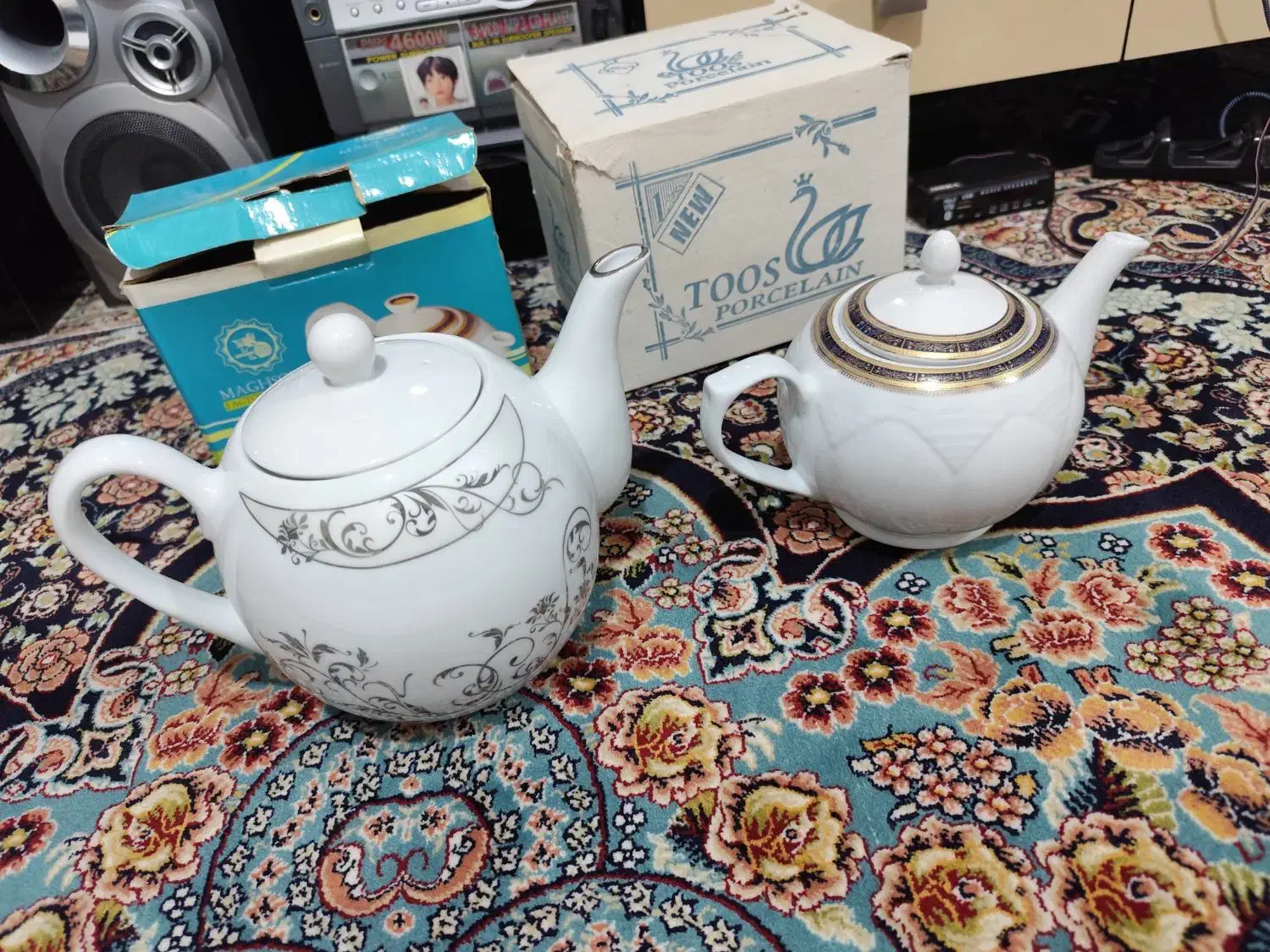 دو عدد قوری آک|قوری، کتری، قهوه‌ساز دستی|مشهد, آزادشهر|دیوار