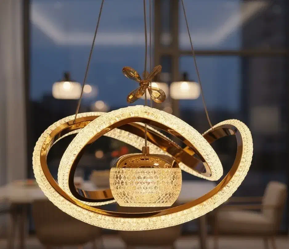 لوستر جدید مدرن‌ وارداتی‌ اصل  (مدل پاپیون)|لوستر و چراغ آویز|تهران, امام زاده حسن|دیوار